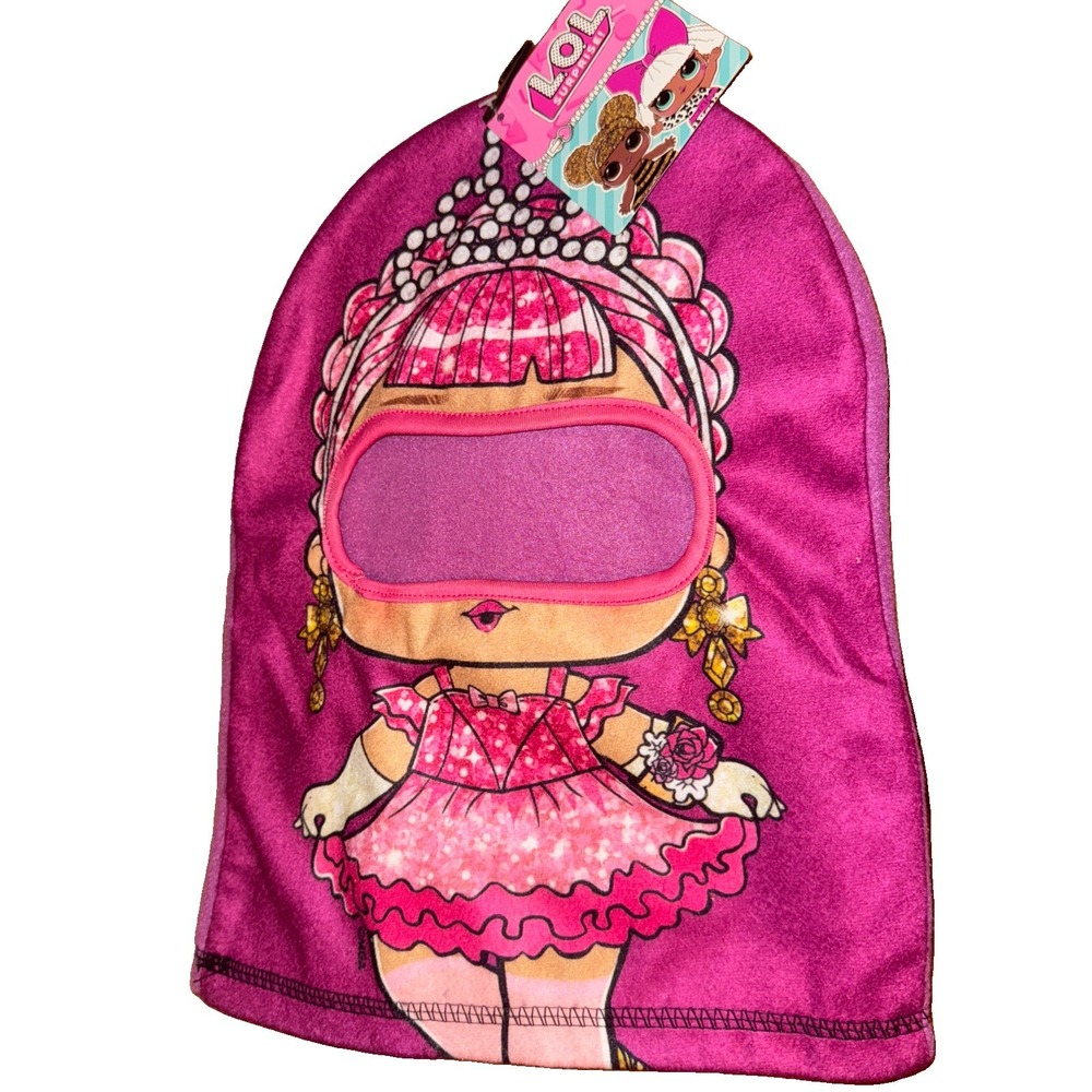 LOL Surprise Ski Mask Balaclava Winter Hat Center Stage Ballerina Youth OSFM NWT